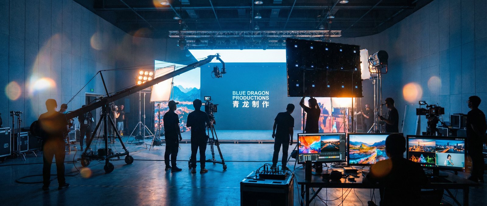 抖荫短视频影视制作现场